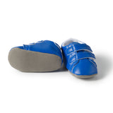 Chaussures pour bébé bleues - grandeur 18