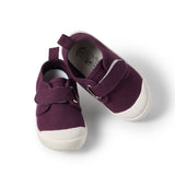 Toddler canvas shoes - purple (size 23)