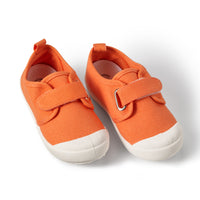 Chaussures en canevas orange - grandeur 27
