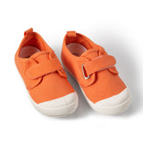 Chaussures en canevas orange - grandeur 27