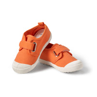 Chaussures en canevas orange - grandeur 27